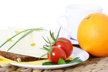 Gesundes Frühstück