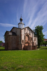 Fototapeta na wymiar Church of St.Paraskeva Piatnitsa in the Marketplace. 1207
