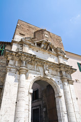 Porta romana. Amelia. Umbria. Italy.