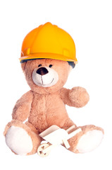 Teddy Bear with Hardhat