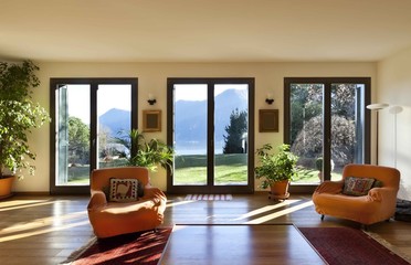beautiful apartment, interior, living room