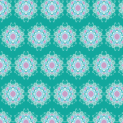 Flower retro background