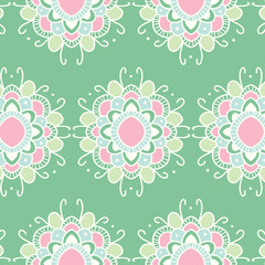 Flower retro background