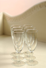 Champagne glasses