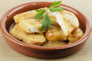 delicias de pollo rebozado