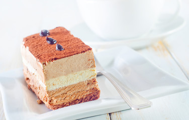 cake with chicolate