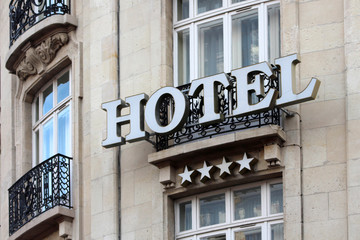 Obraz premium Hôtel