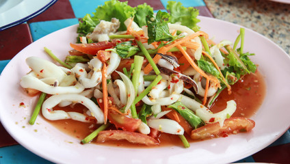 spicy squid