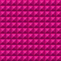 Volumetric texture of pink cubes (seamless texture)