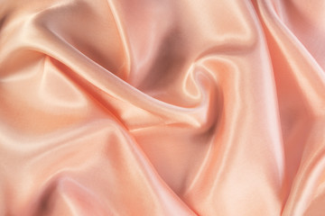 Rosy satin as background