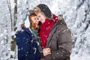 winter paar