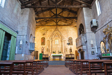 Church of St. Maria Assunta. Vitorchiano. Lazio. Italy.