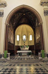 Obraz premium Cathedral of St. Margherita.Tarquinia. Lazio. Italy.