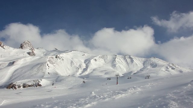 Skiing region
