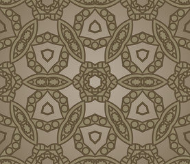 Seamless colorful retro pattern background