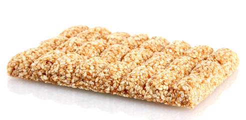 tasty sweets (kozinaki), isolated on white