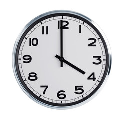 Round wall clock