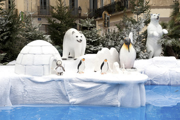 décorations de noël à Montpellier