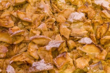 Apple pie texture