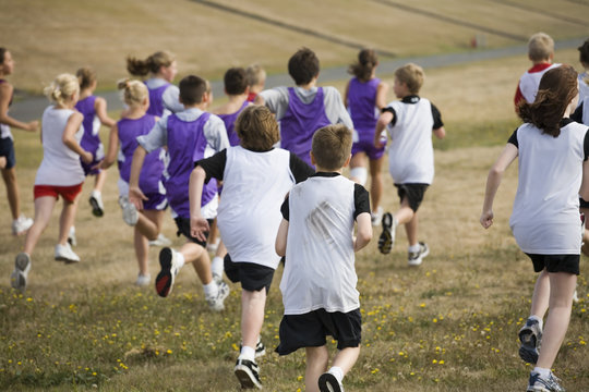 Two Teams of Cross Country Runners