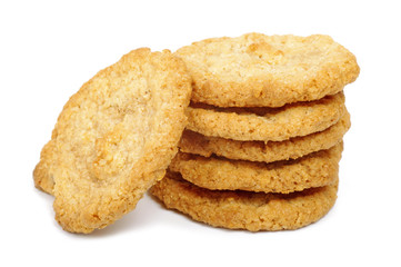 Fototapeta na wymiar biscuits isolated on white background