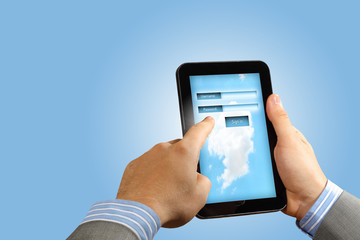 login with email and password