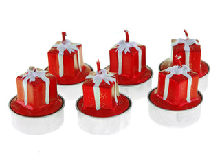 dekorative kerzen im napf