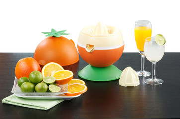 Orange and lime juice maker tool