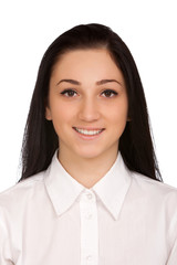 Portrait of young woman