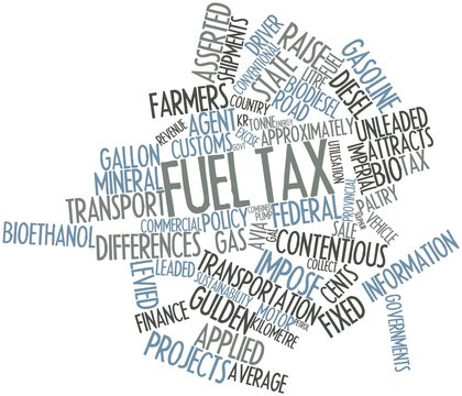 Word cloud for Fuel tax