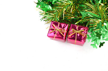 Gift box Christmas decorations