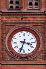 Fototapeta premium Kirchturmuhr