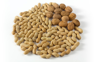 Peanuts and Walnuts