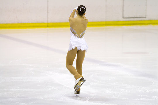 woman figure skater