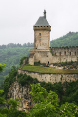 Fototapeta na wymiar Stary zamek w centrum Foix, Francja