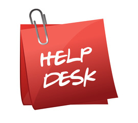 Help desk note