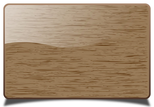 Wooden card