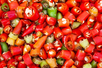 red cuted chili