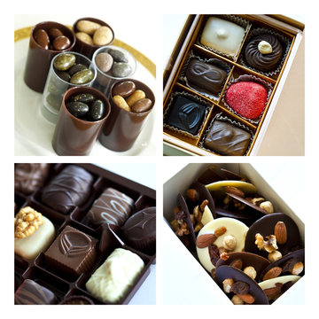 Chocolat, cacao, ballotin, friandise, confiserie, sucre