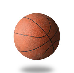 Fototapeta premium Old basketball the world favorite sport