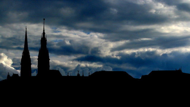 Germany Hamburg clouds