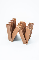 Paper alphabet.