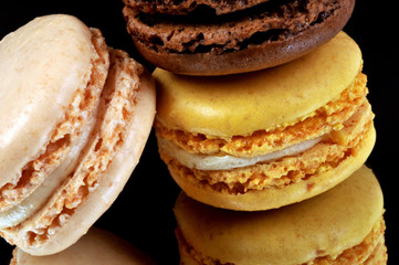 Trio de macarons