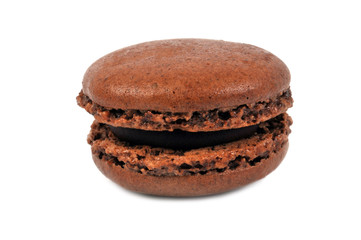 Un macaron chocolat
