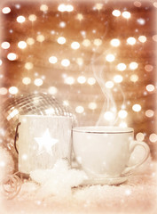 Christmastime coffee