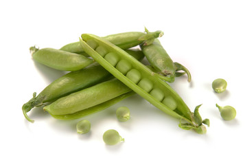 fresh green peas