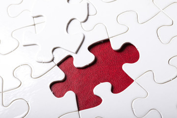 piece of jigsaw puzzle