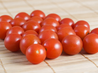 Many cherry tomatoes