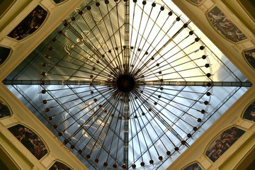 architecture in the room - ceiling