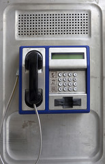 Modern public telephone